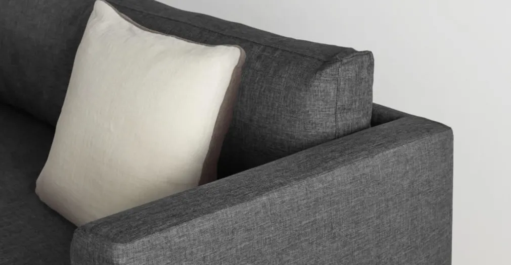 Sofá de 2 Cuerpos Eli – Gris Cygnet