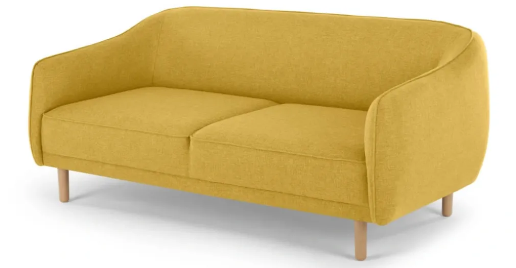 Sofá de 3 Cuerpos Haring – Amarillo Mostaza