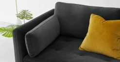 Sofá de 3 Cuerpos Harlow – Gris Medianoche