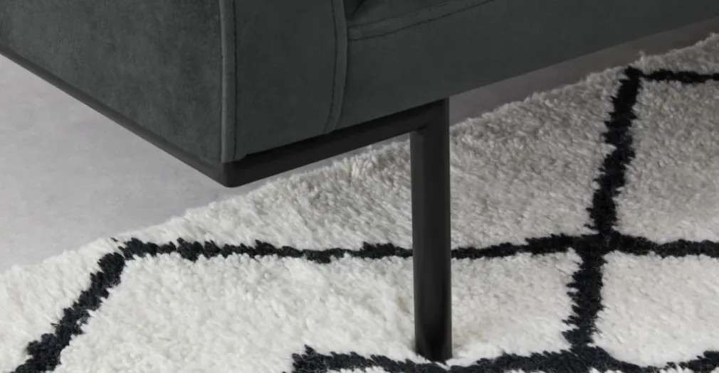 Sofá de 3 Cuerpos Harlow – Gris Medianoche