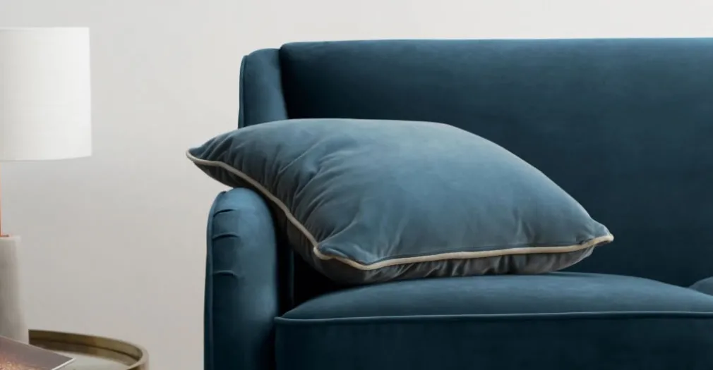 Sofá de 3 Cuerpos Helena – Azul Cerceta