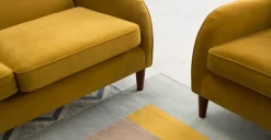 Sofá de 3 Cuerpos Helena – Cúrcuma