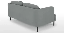 Sofá de 2 Cuerpos Herman – Algodón Gris