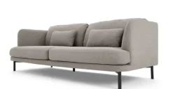 Sofá de 3 Cuerpos Herman – Gris Manhattan