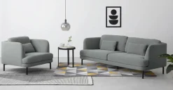 Sofá de 3 Cuerpos Herman – Gris