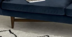 Sofá de 3 Cuerpos Imani – Azul Marino