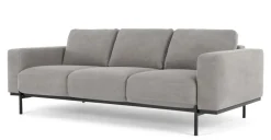 Sofá de 3 Cuerpos Jarrod – Gris Lavado