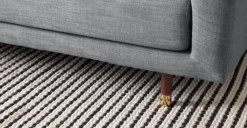 Sofá de 3 Cuerpos Jules – Gris Jaspeado