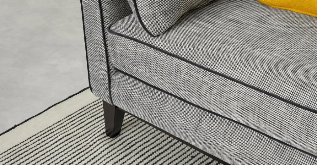 Sofá de 3 Cuerpos Keston – Gris Aviación