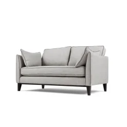 Sofá de 2 Cuerpos Keston – Plateado Luna