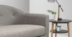 Sofá de 3 Cuerpos Lottie – Gris Tiza
