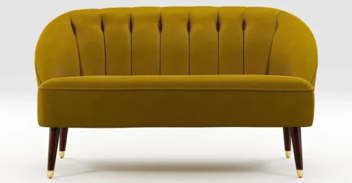 Sofá de 2 Cuerpos Margot – Dorado