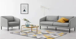 Sofá de 3 Cuerpos Merrick – Gris