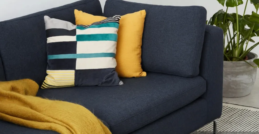 Sofá de 3 Cuerpos Monterosso – Azul Tormenta