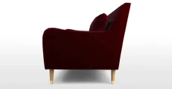 Sofá de 3 Cuerpos Oksana – Borgoña