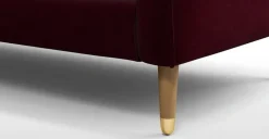 Sofá de 3 Cuerpos Oksana – Borgoña