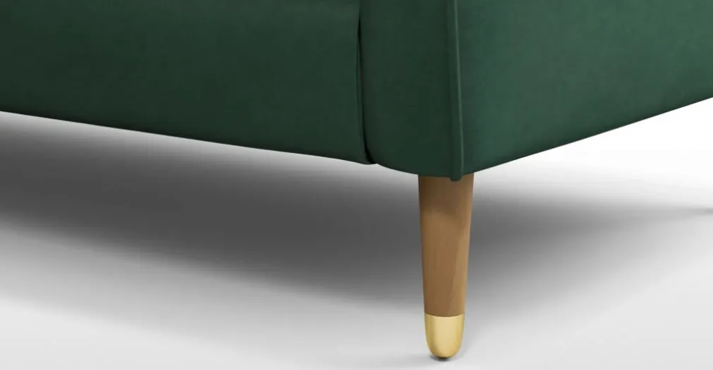 Sofá de 3 Cuerpos Oksana – Verde