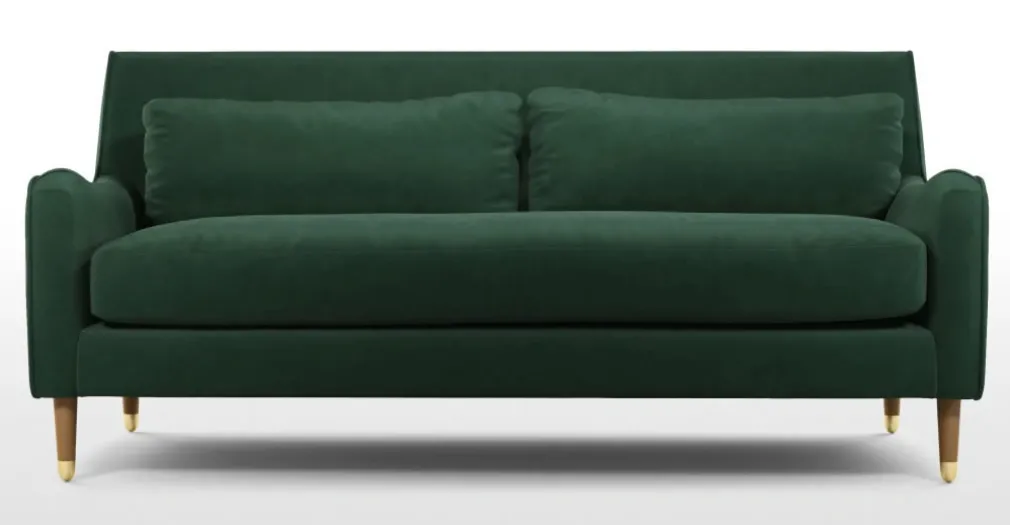 Sofá de 3 Cuerpos Oksana – Verde