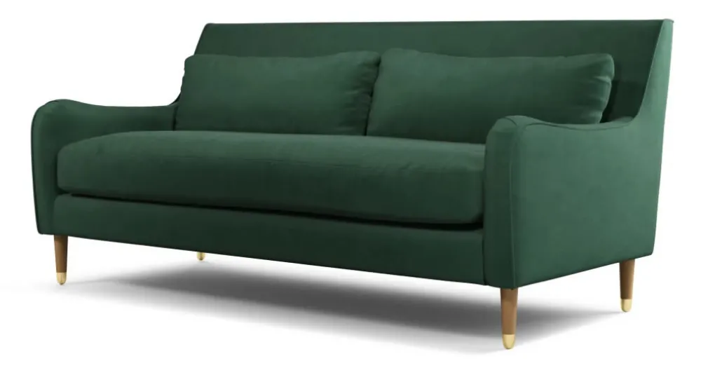 Sofá de 3 Cuerpos Oksana – Verde