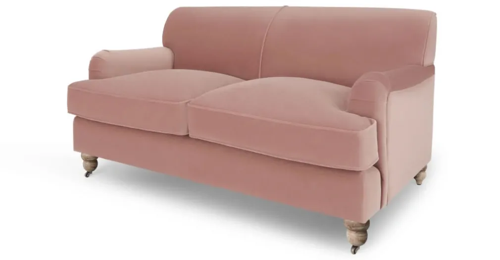 Sofá de 2 Cuerpos Orson – Rosa Vintage