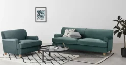 Sofá de 3 Cuerpos Orson – Verde Mar