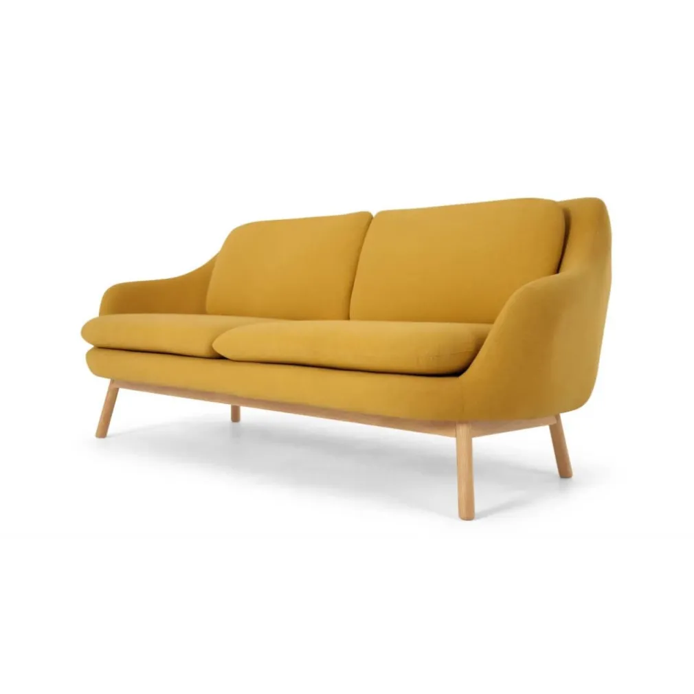 Sofá de 3 Cuerpos Oslo – Amarillo Yema