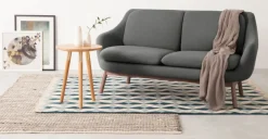 Sofá de 2 Cuerpos Oslo – Gris Marga