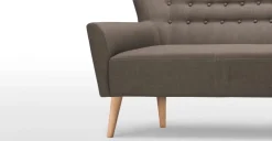 Sofá de 2 Cuerpos Quentin – Gris Urbano