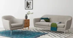 Sofá de 3 Cuerpos Reece – Gris Sílex