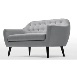 Sofá de 2 Cuerpos Ritchie – Gris Perla