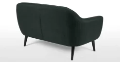 Sofá de 2 Cuerpos Ritchie – Gris Antracita