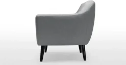 Sofá de 2 Cuerpos Ritchie – Gris Perla