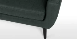 Sofá de 2 Cuerpos Ritchie – Gris Antracita