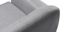 Sofá de 2 Cuerpos Ritchie – Gris Perla