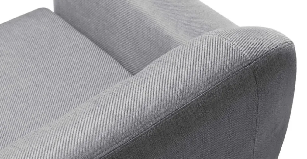 Sofá de 2 Cuerpos Ritchie – Gris Perla