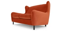 Sofá de 2 Cuerpos Rubens – Naranja Llama