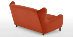 Sofá de 2 Cuerpos Rubens – Naranja Llama