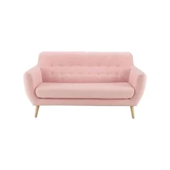 Sofá de 2 Cuerpos Stella – Rosado