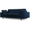 Sofá de 3 Cuerpos Tobias – Azul Indigo