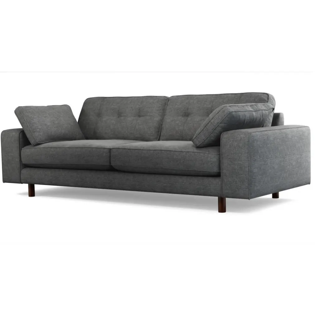 Sofá de 3 Cuerpos Tobias – Gris Pizarra