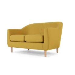 Sofá de 2 Cuerpos Tubby – Amarillo Mostaza