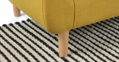 Sofá de 2 Cuerpos Tubby – Amarillo Mostaza