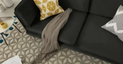 Sofá de 3 Cuerpos Wes – Antracita Oscuro