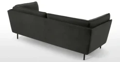 Sofá de 3 Cuerpos Wes – Antracita Oscuro