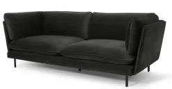 Sofá de 3 Cuerpos Wes – Antracita Oscuro