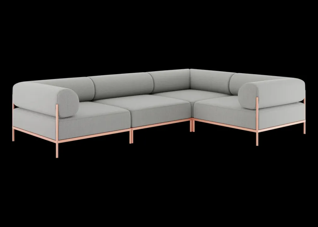 Sofá Esquinero 4 Cuerpos Noah