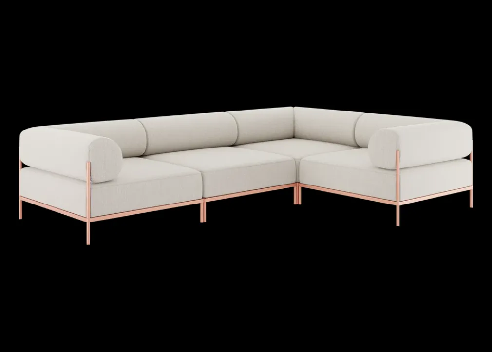 Sofá Esquinero 4 Cuerpos Noah