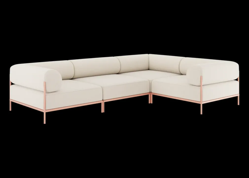 Sofá Esquinero 4 Cuerpos Noah