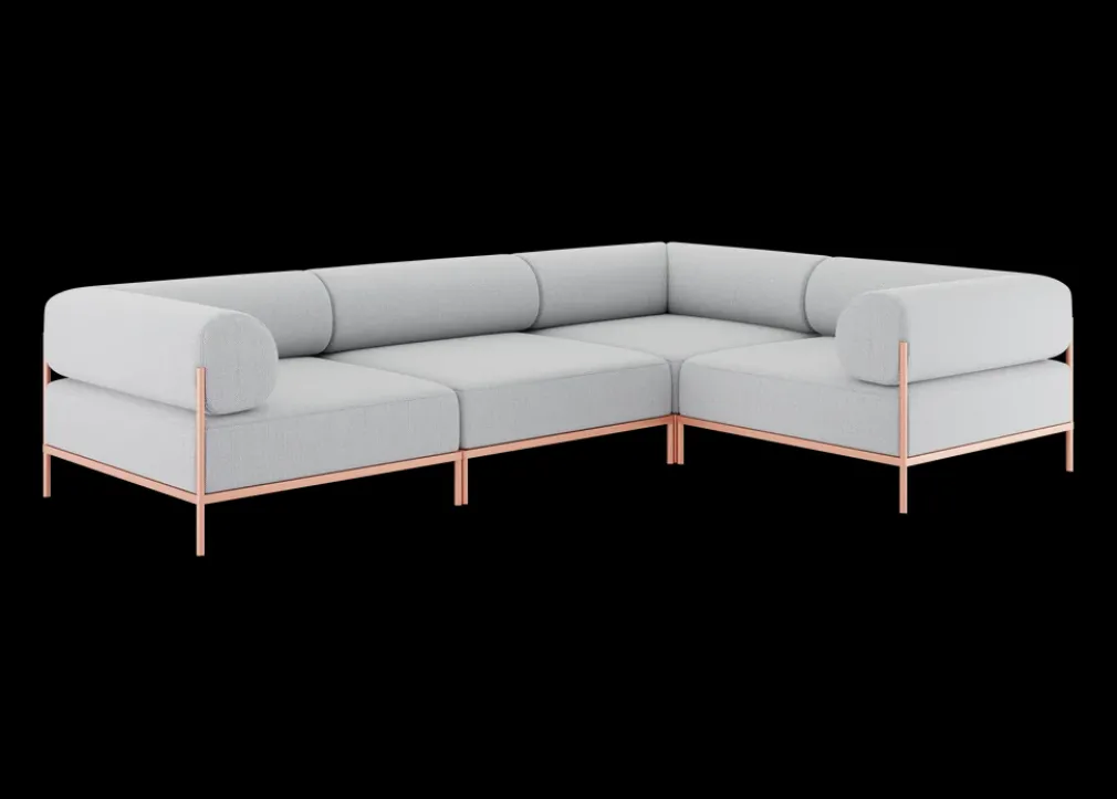 Sofá Esquinero 4 Cuerpos Noah