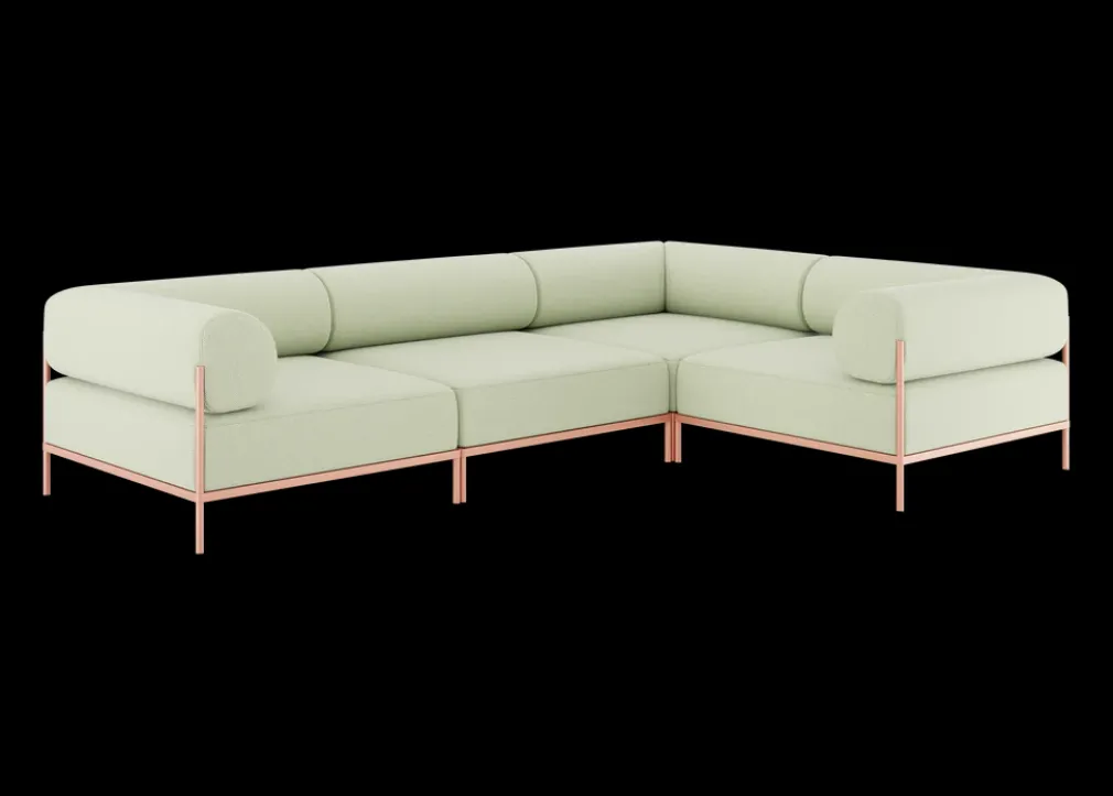 Sofá Esquinero 4 Cuerpos Noah